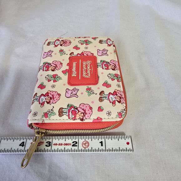 Strawberry Shortcake Backpack w/ Loungefly Zip Around Wallet Both in EUC main image 9